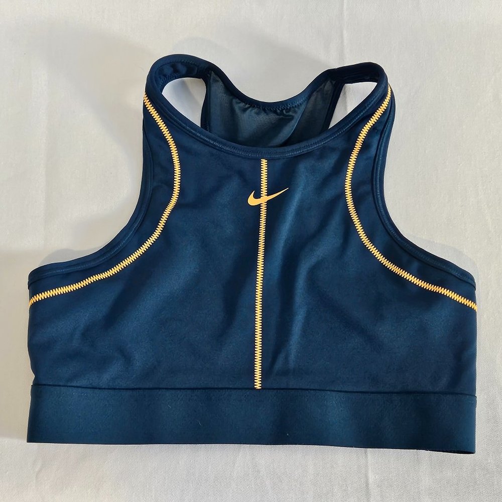 Nike DriFit Dark Teal Sports Bra - Size S
